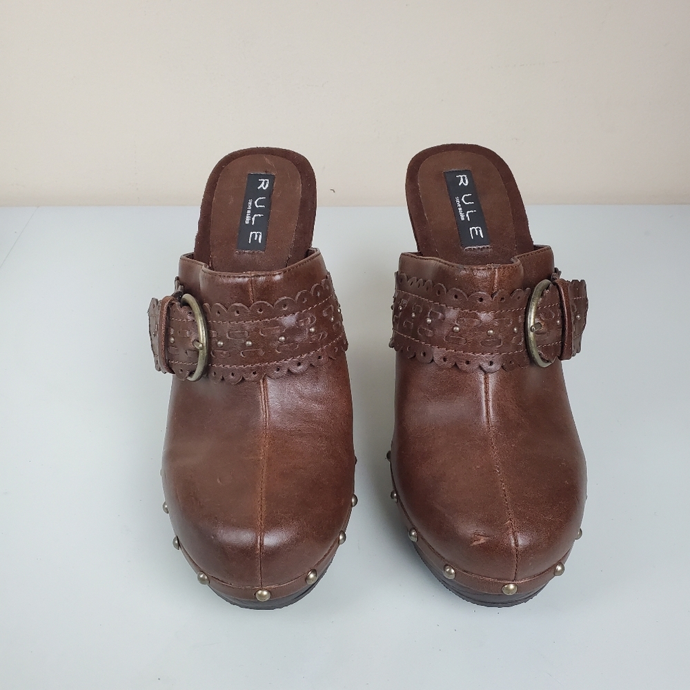 RULE Steve Madden, brown heel plataform - Picture 2 of 12